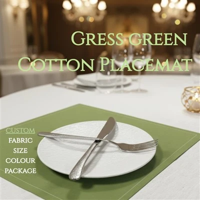 Tatakan Katun Sekali Pakai Sage Green